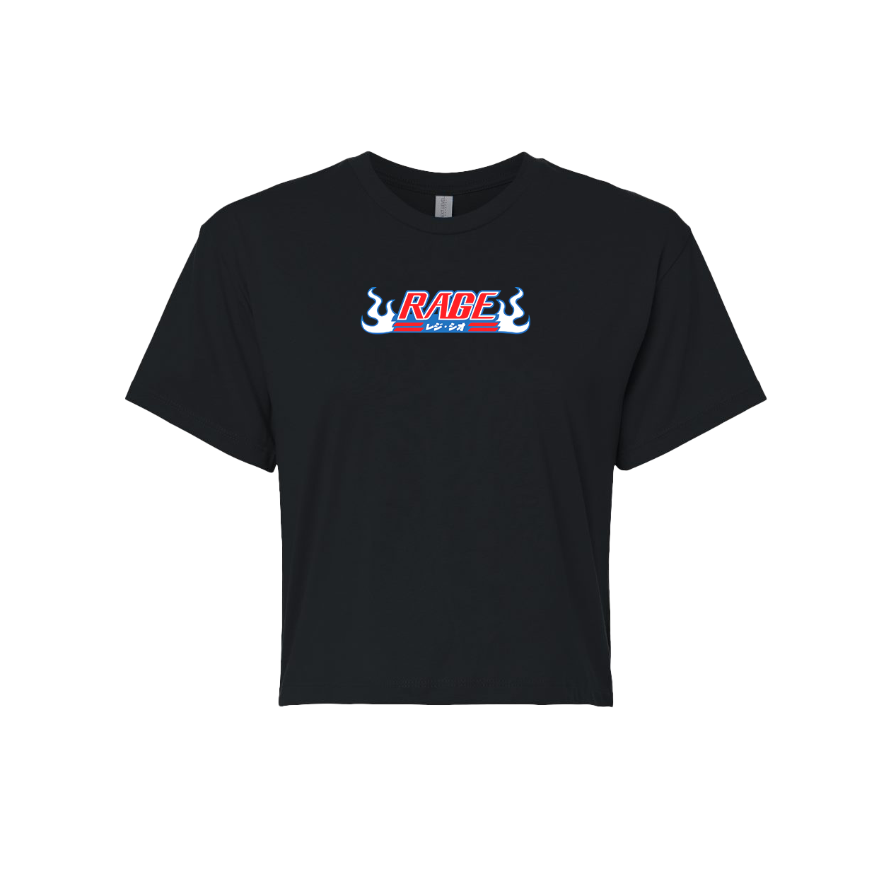 Rage Bleach Crop Tee
