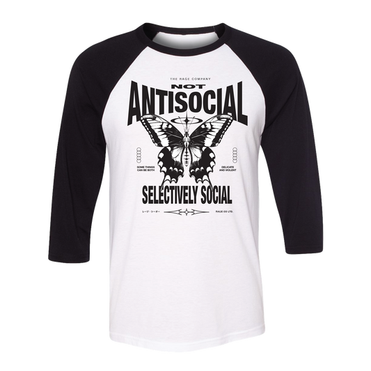 Butterfly Baseball Tee