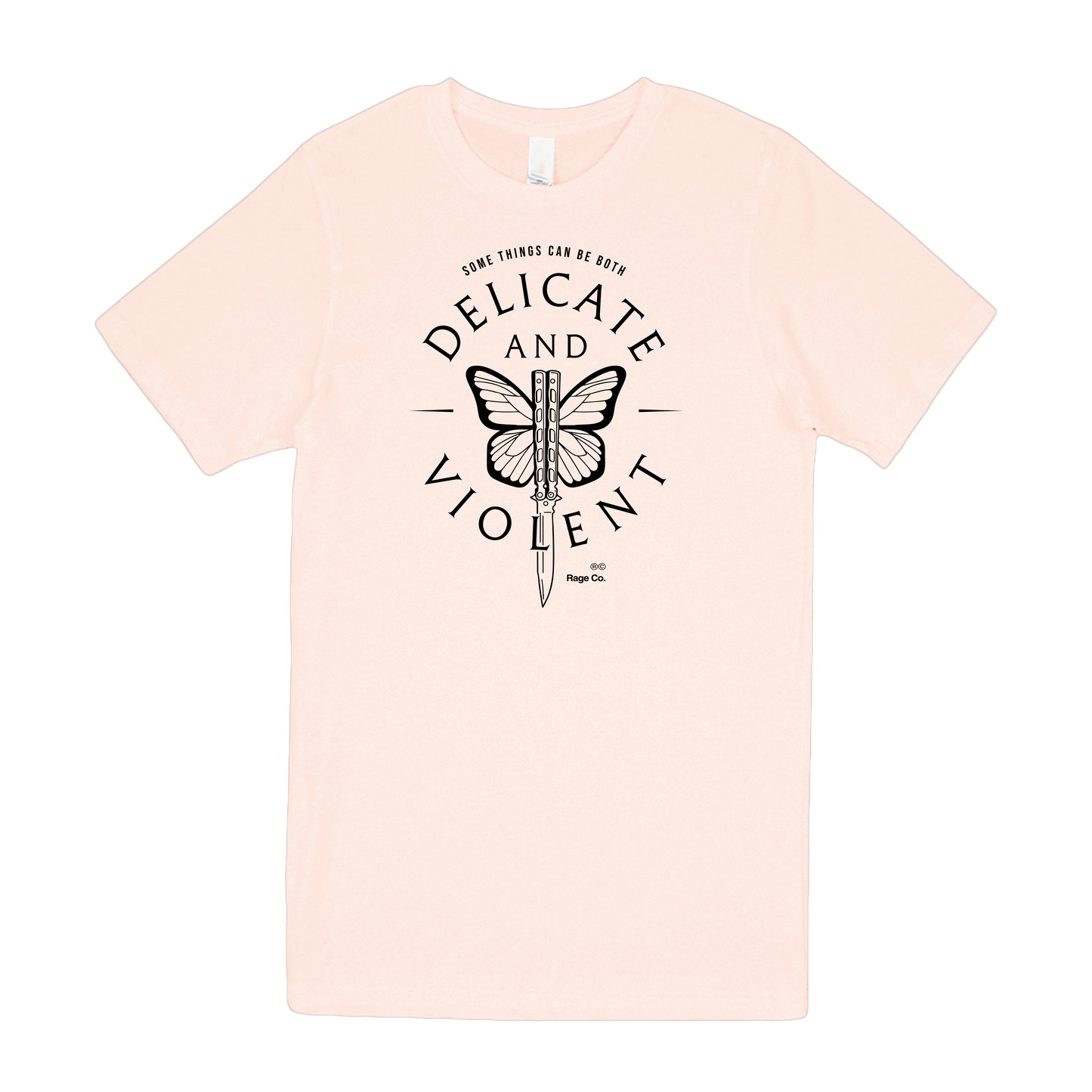 Delicate and Violent Tee