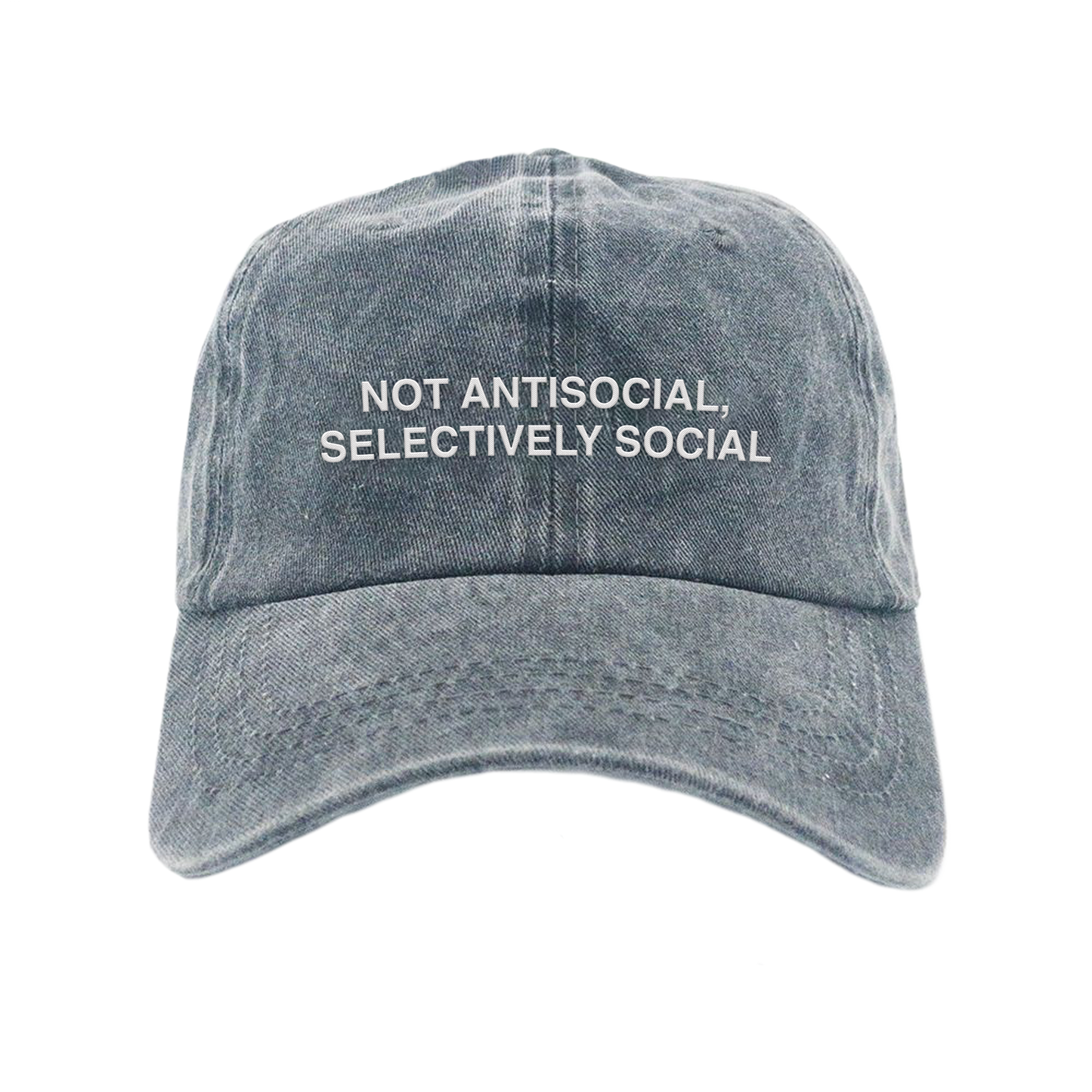 Selectively Social Vintage Dad Hat