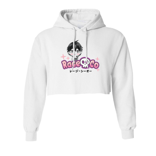Angel Chibi Crop Hoodie
