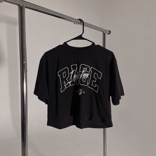 Varsity Oversized Crop Tee