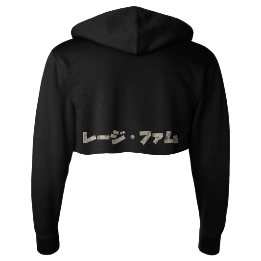 Anime Crop Hoodie