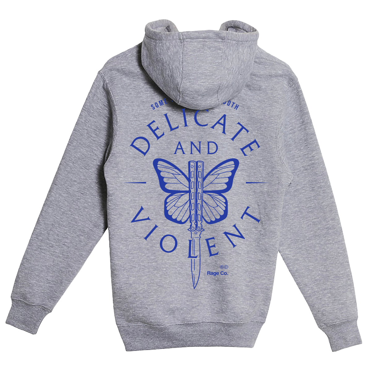 Delicate and Violent Hoodie