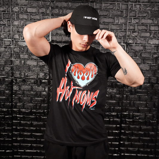 I Love Hot Moms Tee