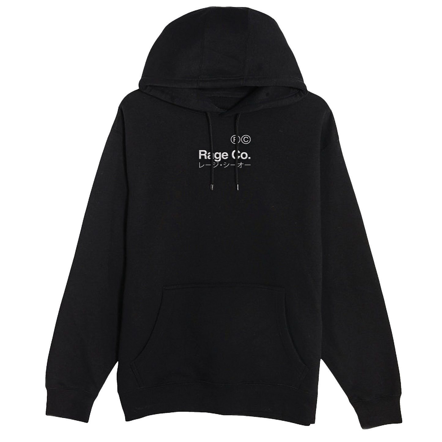 Rage Co Logo Embroidered Hoodie