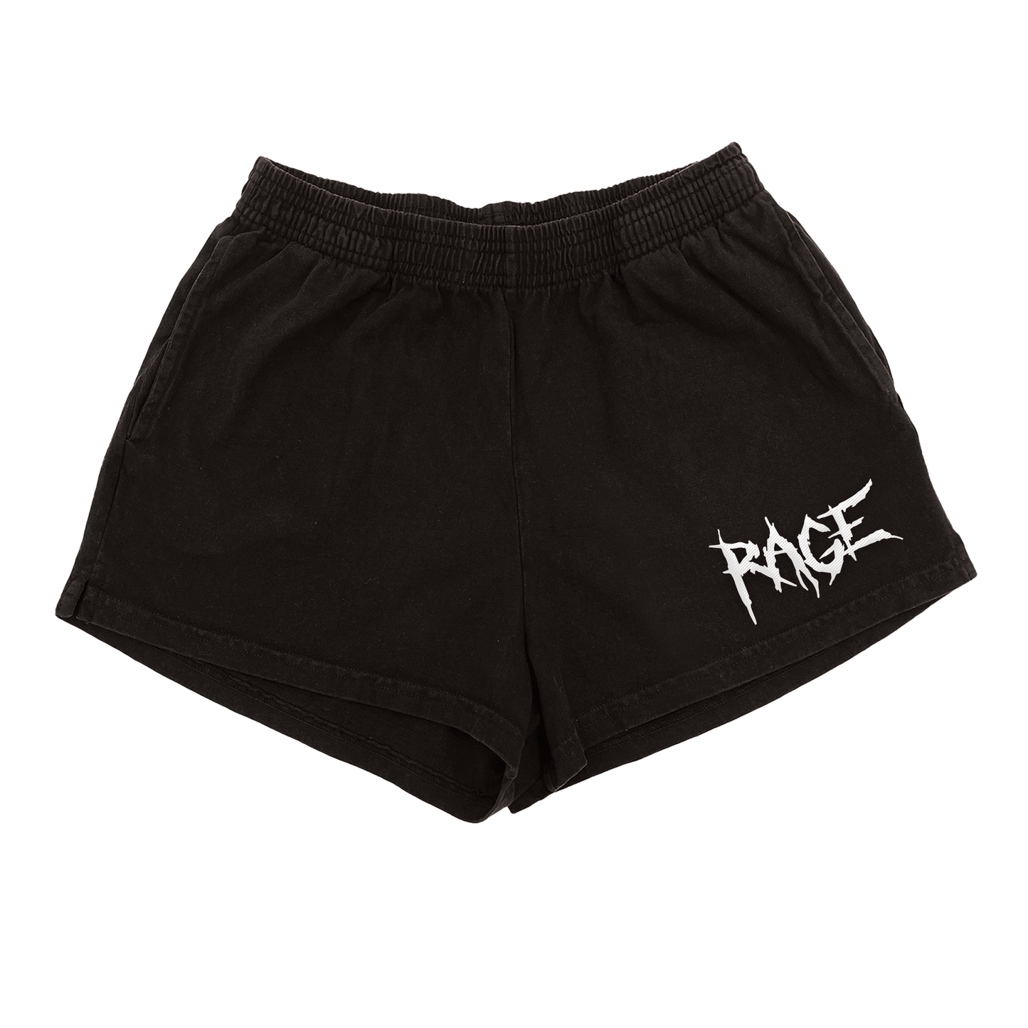 Rage Embroidered Shorts