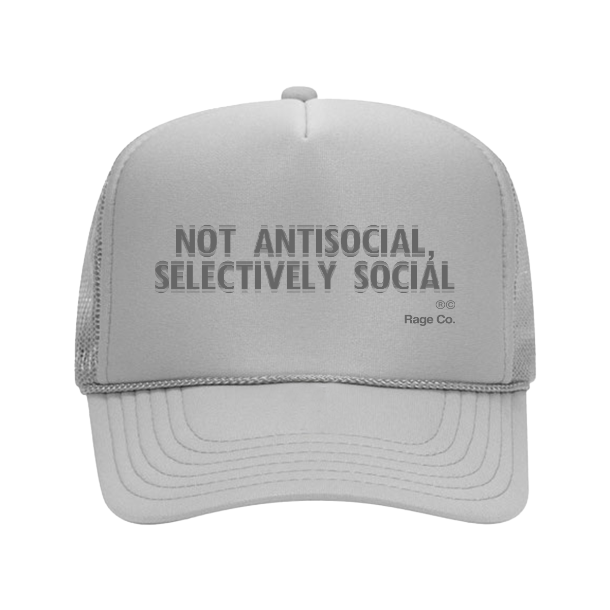 Selectively Social Foam Trucker