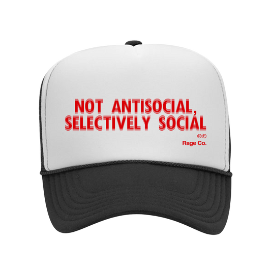 Selectively Social Foam Trucker
