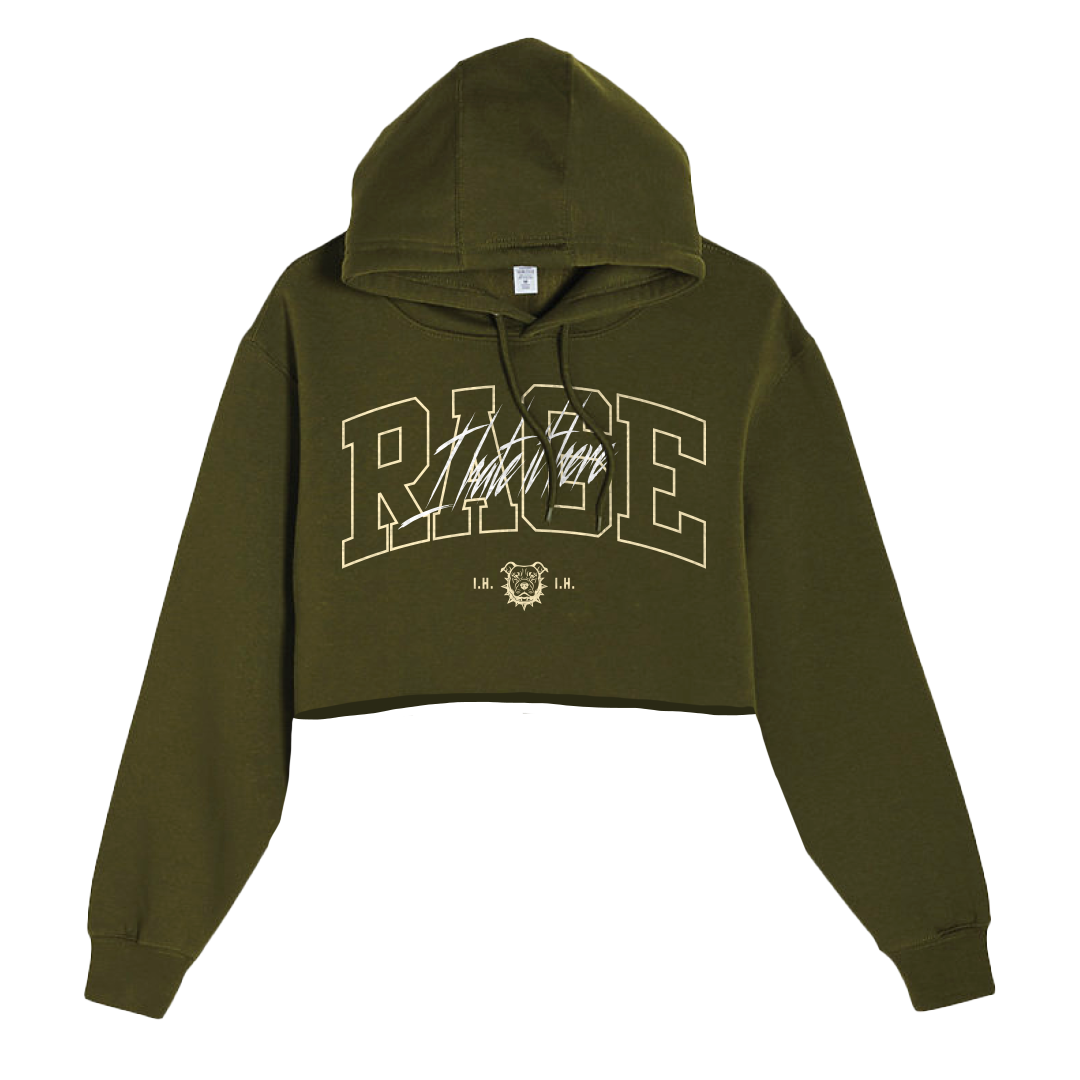 Varsity Crop Hoodie