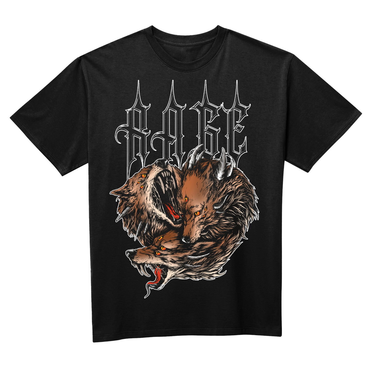 Wolf Oversized Midweight Tee