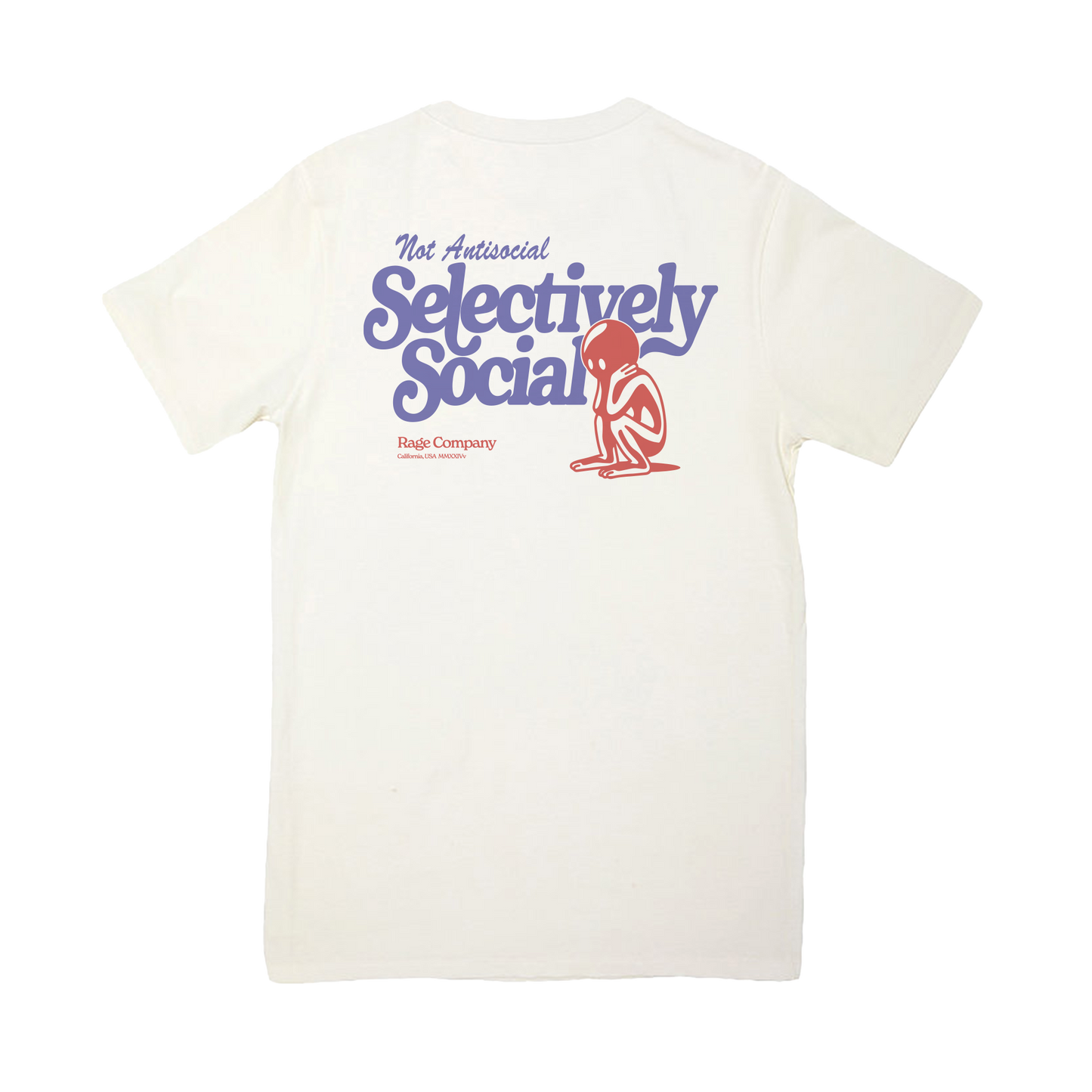 Not Antisocial Midweight Tee