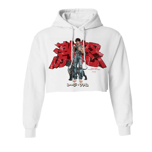Anime Crop Hoodie