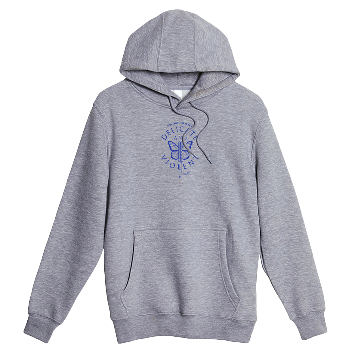 Delicate and Violent Hoodie