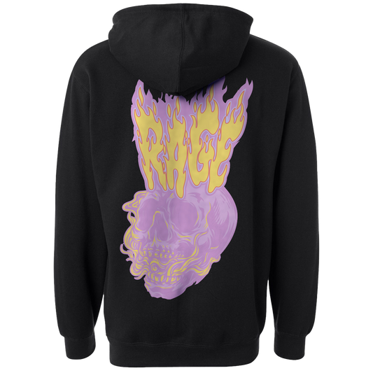 Flaming Skull Hoodie