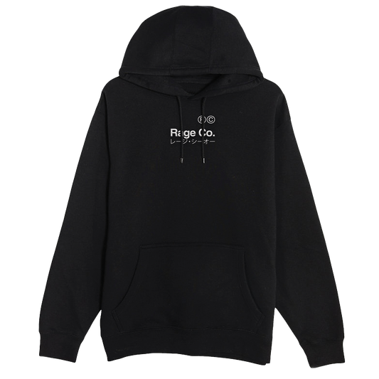 Rage Co Logo Embroidered Hoodie