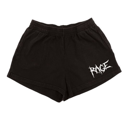 Rage Embroidered Shorts