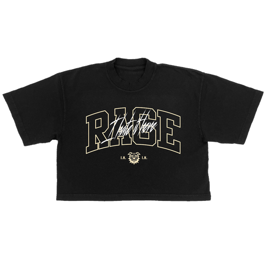 Varsity Oversized Crop Tee