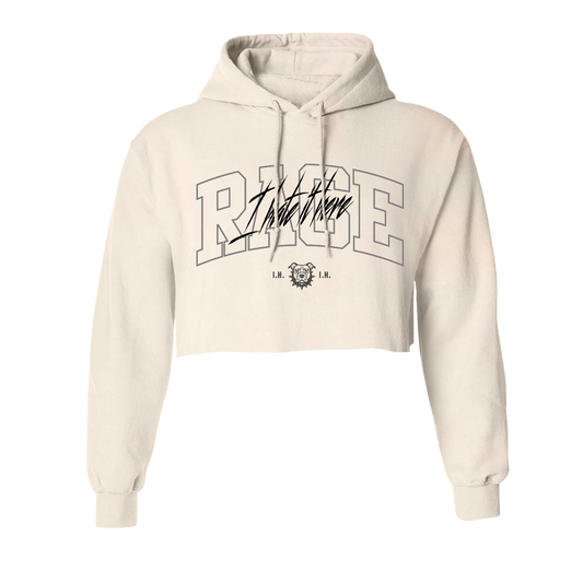 Varsity Crop Hoodie