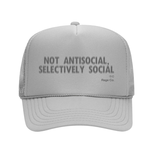 Selectively Social Foam Trucker